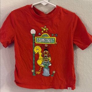 Sesame Street Red Kids T-Shirt